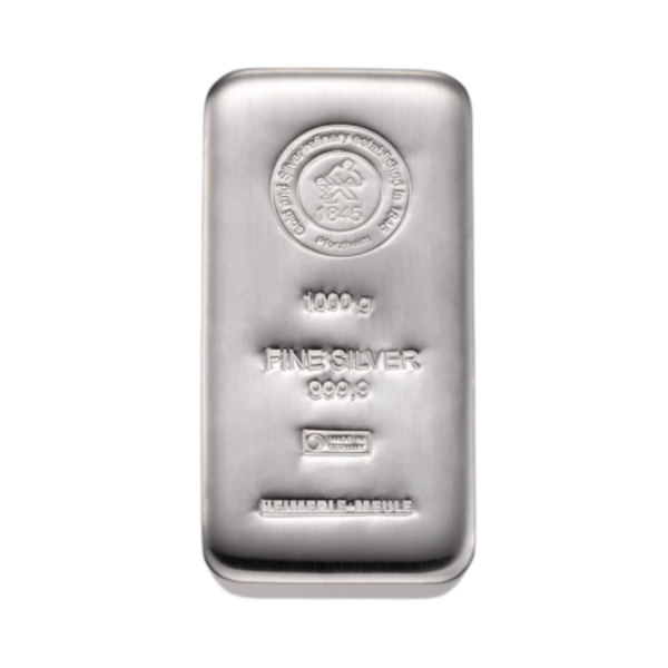 Silberbarren 1kg