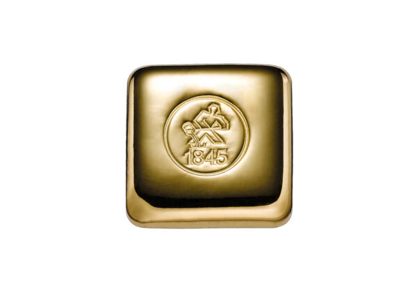 Au 100g gegossen_VS 100 g Heimerle+Meule Goldbarren Neuware, gegossen