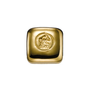 50 g Heimerle+Meule Goldbarren Neuware, gegossen