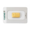 250g C.Hafner Goldbarren Neuware, gegossen