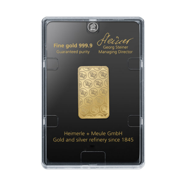 Goldbarren_20g_RS_009 20 g Heimerle+Meule Goldbarren Neuware