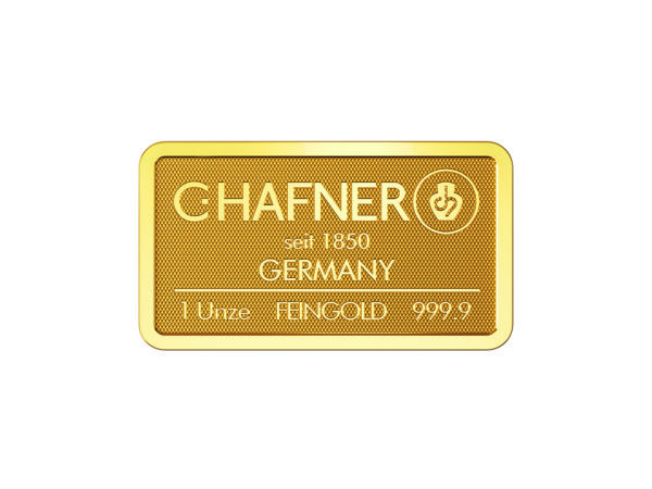 c-hafner-goldbarren-1oz 1 Unze (oz) C.Hafner Goldbarren Neuware geprägt