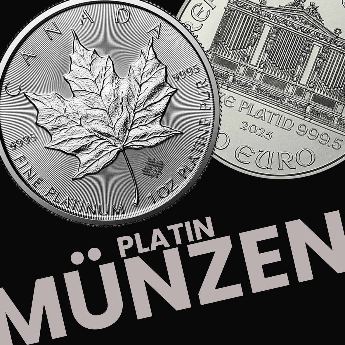 Maple Leaf 1 Unze Platin 2024