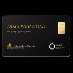 FineCard "Discover Gold" 1 x 1,0 g