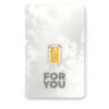 MotivCard "For You" 1 x 1,0 g, white