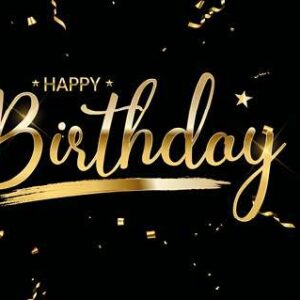 FineCard "Happy Birthday" 1 x 1,0 g