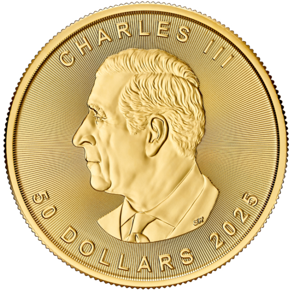 MapleLeafGold Maple Leaf 1 Unze Gold 2025