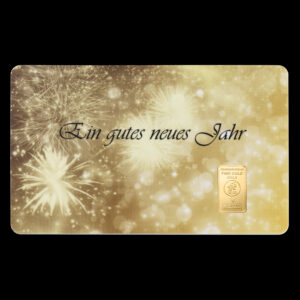 FineCard "Ein Gutes Neues Jahr" 1x1,0g