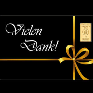 FineCard "Vielen Dank" 1 x 1,0 g