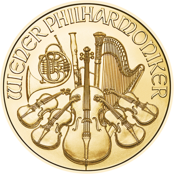 Wiener Philharmoniker 1/2 Unze Gold