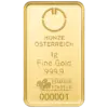 1-Gramm-Blister3 1 Gramm Goldbarren Münze Österreich Prägebarren