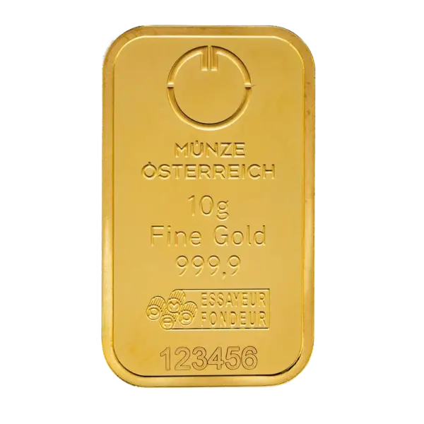 10-Gramm-AV-Pamp.png 10 Gramm Goldbarren Münze Österreich Prägebarren