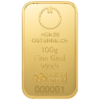 100 g Goldbarren Münze Österreich geprägt