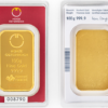 100 g Goldbarren Münze Österreich geprägt