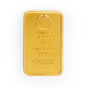 5 Gramm Goldbarren Münze Österreich Prägebarren
