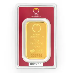 50-Gramm-Blister-AV-Pamp1.png 50 Gramm Goldbarren Münze Österreich Prägebarren