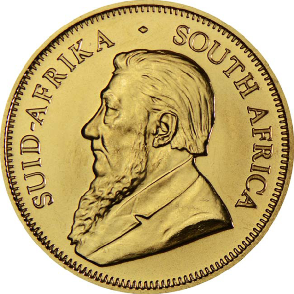 Krugerrand 1/2 Unze Gold bankenüblich