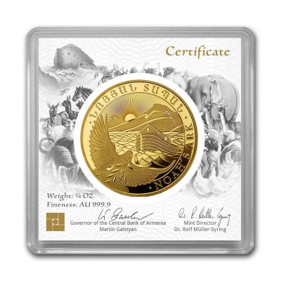 1/4 Unze Gold Arche Noah 2021 Resale