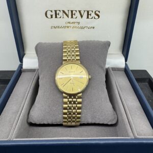 Geneve Herrenarmbanduhr 585/Gold