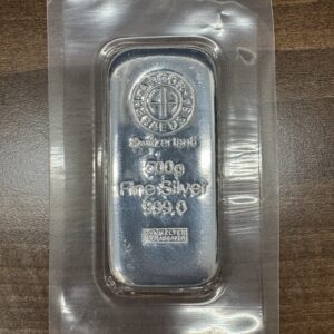 Argor-Heraeus Silberbarren 500 g, bankenüblich