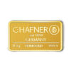 0,5g C.Hafner Goldbarren Neuware