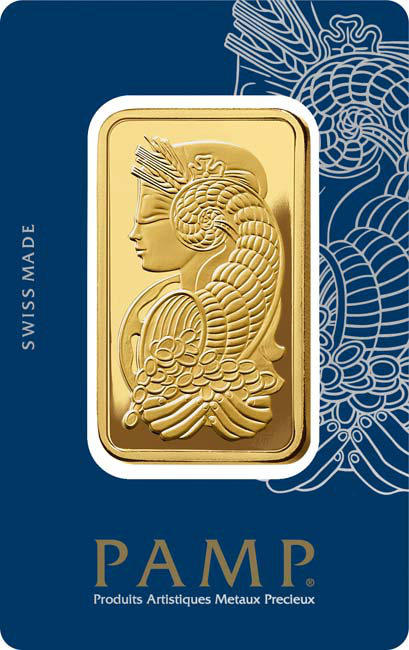 Pamp Fortuna Goldbarren 50 g